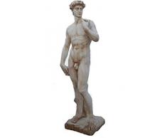 Statua da Giardino David Donatello Grande - H cm 120 cm