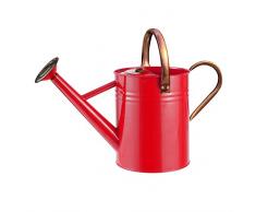 Gardman 34871 Annaffiatoio Metallico, Rosso Scarlatto