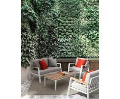 Bizzotto Salotto da Giardino Belmar Bianco ARREDO Giardino Esterno Relax
