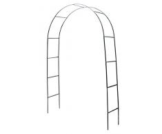 Arco per rose traliccio pergola traliccio porta arco Rose Aiuto traliccio metallico misura 240 cm di altezza, 140 cm di larghezza, 36 cm di profondità