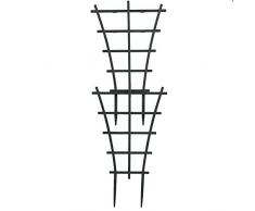 GRANDLIN Grillin, Traliccio per Piante da Giardino Fai da Te, 12 Pezzi, in plastica, Mini graticcio per rampicanti in Vaso, Supporto per Piante, rampicanti e Fiori
