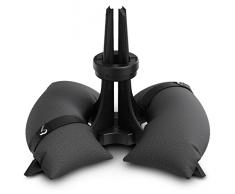 Baser Base per ombrellone Sacchi per Sabbia riempibile Pesi 30 kg, Ombrellone Fino a 3,3 m, Prodotto in Danimarca con Materiali Riciclati