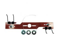 LawnBoss - Lama universale per scarificatore arieggiatore per prato, per modello quattro molle