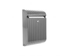 Tatay 0044009 - Cassetta della posta, colore grigio metallizzato
