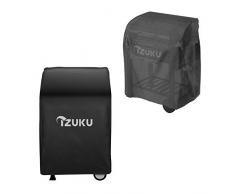 IZUKU Copertura Barbecue Impermeabile Telo Protettivo per BBQ Grill Anti Pioggia Polvere Sole Neve Tessuto Oxford 105x49x102cm per Tepro