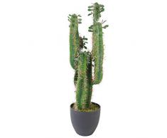 Leaf LEAF-7281 - Cactus artificiale con vaso, 75 cm