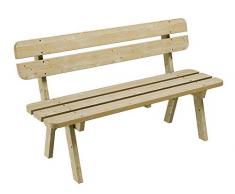 Platan Room - Mobili da giardino in legno di pino massiccio impregnato, larghezza 120 cm, larghezza 120 cm