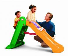 LITTLE TIKES Grande scivolo pieghevole verde