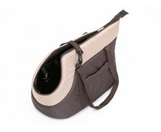 Hobbydog 5902414503182 Borsa cani/gatti, marrone/beige, taglia R1