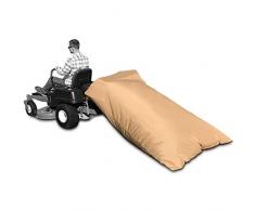 ZZX Sacchi da Trattore da Giardino, Trattorino Tosaerba Sacco per Rifiuti da Giardino in 210D Oxford Pieghevoli e Riutilizzabili Cesto Raccogli Foglie Erba