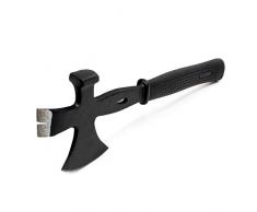 Accetta multifunzione 3in1 Ascia Spaccalegna Martello Levachiodi Leverino Campeggio