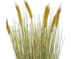 Grano di piena estate con 30 ciuffi d'erba artificiale, 60 cm, Ø 20 cm - Pianta erbacea / Cespuglio d'erba - artplants