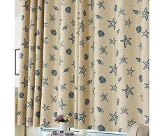 LLU Tende e tende Cortina corta Stampa oscuramento Tenda Camera da letto Balcone Ragazzo Camera per bambini Per Trattamenti per finestre Prodotto finito Passacavo superiore Un pannello , 1pc(100*200 cm)