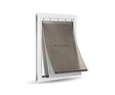 PetSafe Gattaiola per condizioni meteo estreme in alluminio ad alta efficienza energetica, Gattaiola isolata, Large