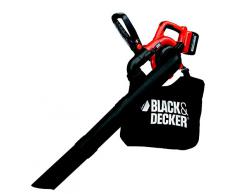 Black&Decker GWC3600L20-QW Soffiatore/Aspiratore/Trituratore a Batteria con Litio 36 Volt/2.0 Ah
