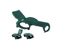 Lettino da giardino sdraio in resina pieghevole 179x74