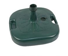 Home PLASTICA ADRIATICA Base per ombrellone Quadrato ASSE 45x45 Arredamento Giardino, Multicolore, Medium