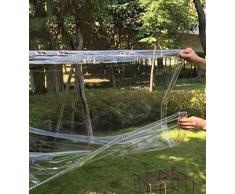 YUDEYU Panno Antipioggia Addensare Balcone Antivento Finestra Tenda Impermeabile Tenda Divisoria (Size : 1.1x1.6m)