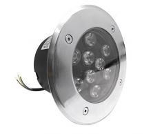 FARETTO LED WISDOM DA INCASSO PER ESTERNI DA 9W 810LM SEGNAPASSO CALPESTABILE IMPERMEABILE IP65 DISPONIBILE A LUCE BIANCO CALDO 3000°K