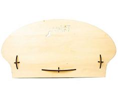 Taku Tk04 mln Lettini per Cani Poltrona in Legno Misura Media Base Interna Cm 40 X Cm 65 Colore Legno Naturale, M, Legno Naturale Chiaro