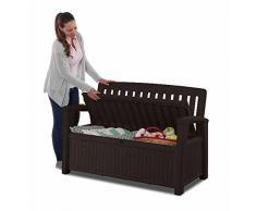 Keter Patio Cassapanca, Marrone, 139x63.5x88 cm