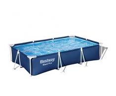 Bestway 56404-5 Piscina Fuori Terra Steel Pro Rettangolare da 300x201x66 cm