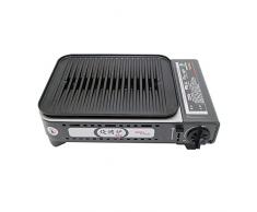 MUDSA Griglia per Barbecue, griglia a Gas, Stufa a Cassetta, da Tavolo, per Barbecue, Facile da Controllare per grigliate allaperto, Cucina, Campeggio, Escursionismo, Patio, Giardino, Barbecue