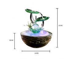 Fontana decorativa Regalo moderno della novità della decorazione domestica umidificazione dell'interno della fontana da tavolo della ceramica minimalista Decorazione dell'home office ( Color : B )