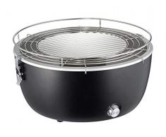 takestop BARBECUE PORTATILE A CARBONE no fumo VENTILATO 40CM RIDUZIONE FUMO CON PORTA USB DA BALCONE GRILL BRACE BBQ GRIGLIA ARROSTO + BORSA