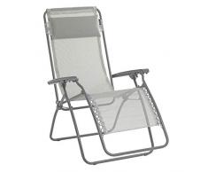 Lafuma Sedia a sdraio, Pieghevole, RT 2, Texplast, Colore: Beige, LFM4019-8548