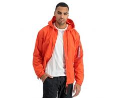 ALPHA INDUSTRIES Expedition Windbreaker, FRANGIVENTO Uomo, 577-atomic red,