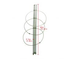 VDK Supporto per piante rampicanti da giardino 45 cm 60 cm conico graticcio supporter Frame (60 CM altezza)