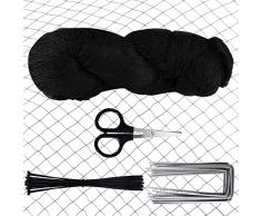 FORMIZON Rete Anti-Uccelli, 4x5 m Rete per Laghetto, Rete per Uccelli in Nylon, Rete Protezione per Laghetto, , Resistente ai Raggi UV, Rete di Protezione Rete Giardino, Anti Uccelli, Detriti, Foglie