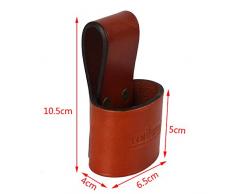 TOURBON Maniglia Portautensili In Vera Pelle Martello Ascia Falce Holder Pouch per Cintura