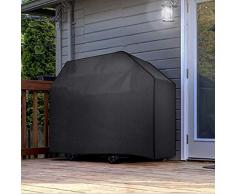 GZHENH-Copertura Mobili Giardino Telone Resistente allo Strappo Griglia for Barbecue Protezione Protezione della Neve Anti età Balcone, 5 Taglie (Color : Black, Size : 190x71x117cm)