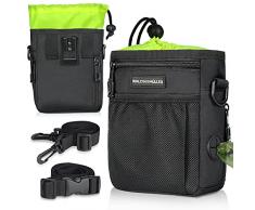 Waldseemüller Cane Snack Borsa, Borsa per Alimenti per Cani, Borsa Addestramento Cane Contenitore Cane Regolabile Addestramento Sacchetto di Allenamento