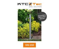 Colonna d' acqua Acciaio Inox V2 A giardino fontana acqua pompa di benzina pompa di benzina collettore dell' acqua zapfstelle