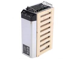 Lecxin Stufa per Sauna, 3KW Tipo di Controllo Interno Compatto Strumento di Riscaldamento per Stufa per Sauna in Acciaio Inossidabile per Camera Sauna Appartamento dellhotel Piscina Coperta Camera