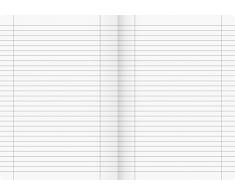 Fontana 104442702 – Quaderno A4 Vivendi (32 fogli a righe, con bordo, Rigatura 27)