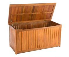 Ultranatura Baule da Giardino, Serie Canberra, Legno di Eucalipto Pregiato e di Alta Qualità Certificato FSC, 125 x 55 x 61 cm