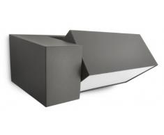 Philips Lighting Border Lampada da Parete per Esterno, Faro Regolabile, Alluminio Antracite e Sintetico, Lampadina RE 23 W Inclusa