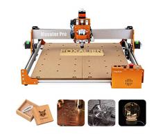 Router CNC FoxAlien Masuter Pro,Aggiornato 3-Axis Incisione All-Metal Fresatrice per Legno Acrilico MDF Nylon Intaglio Taglio