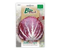 LORTOLANO Sementi Biologiche Per Ortaggi In Bustina Ad Uso Amatoriale (Cicoria Palla Rossa)