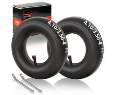 1PZ IT4-T05 Camera Daria 2 Pezzi 4,10/3,5-4 Pollici per Carrelli a Mano, Soffiatori di Neve, Tosaerba, Carri Attrezzi, Carriole, Rimorchi da Cantiere