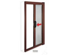 Zanzariera in alluminio a molla per porte e finestre 160x250