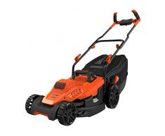 BLACK+DECKER Tagliaerba Elettrico Ampiezza taglio 38 cm, Capacità di raccolta 35 Litri, Impugnatura Bike 1600 W, BEMW471BH-QS