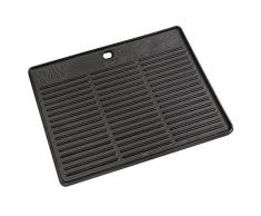 GRILL & MORE Essentials, Piastra in ghisa 2 in 1 Reversibile per Barbecue