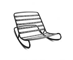 Fatboy® rock n roll I Sedia a dondolo per esterni compatibile con qualsiasi poltrona sacco 126 x 87 x 71 cm