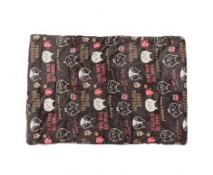 Shanrya Trapunta per cani e auto, lavabile in lavatrice, per cuccioli, taglia M 55 x 42 cm