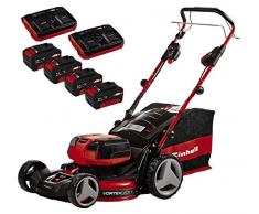 Einhell 3413200 Tagliaerba a Batteria, Antrieb/4 Akkus